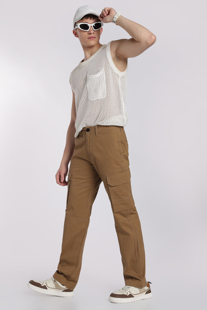 Men's Field Khaki Casual Cargo Pant