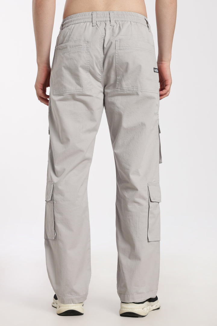 Men's Heritage Snap grey baggy cargo
