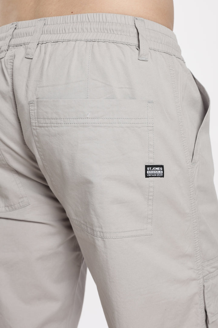 Men's Heritage Snap grey baggy cargo