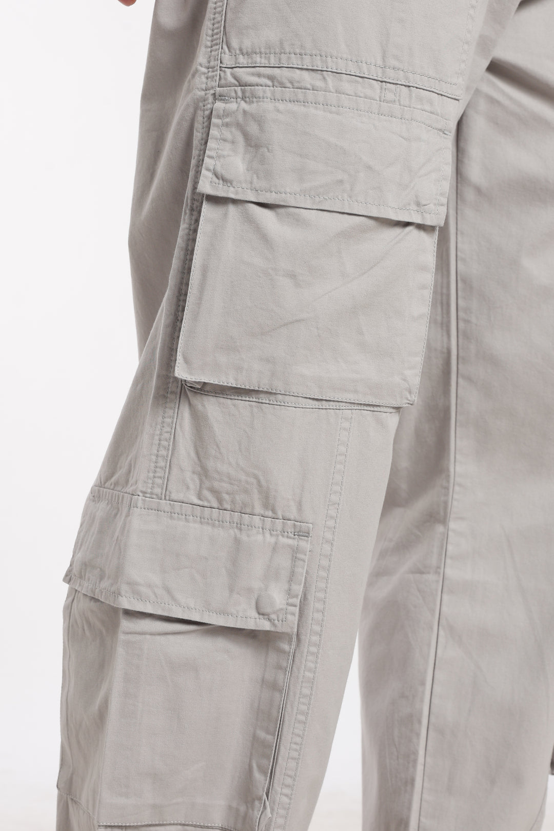 Men's Heritage Snap grey baggy cargo