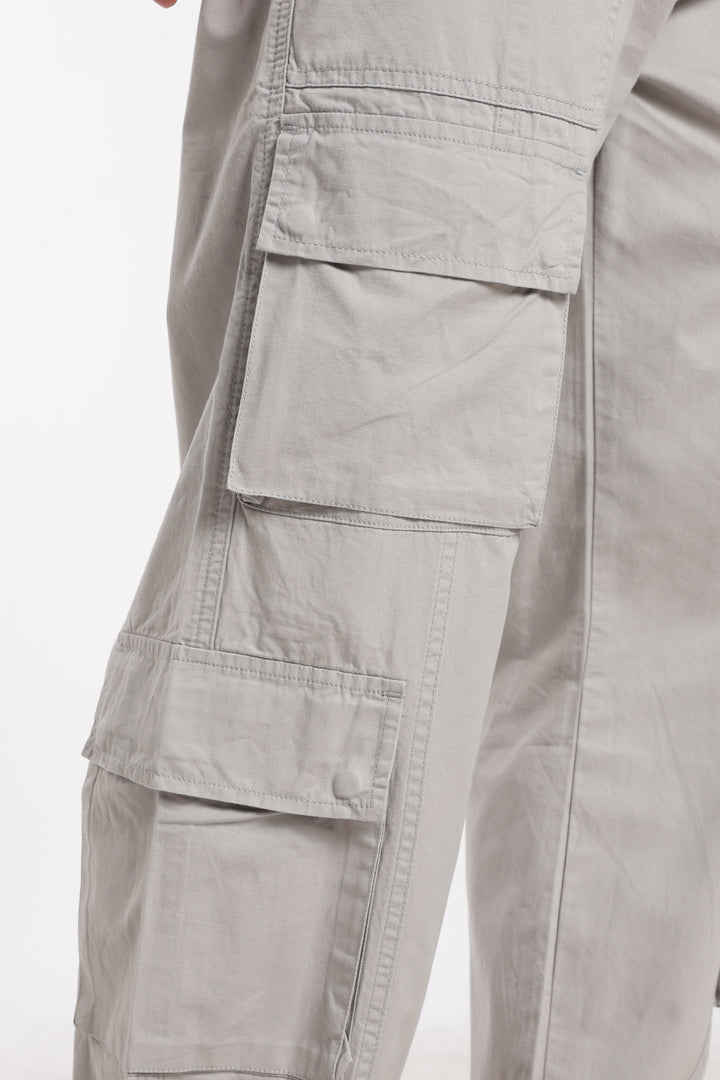 Men's Heritage Snap grey baggy cargo