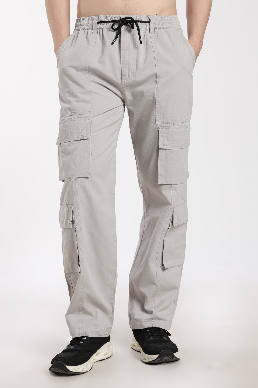 Men's Heritage Snap grey baggy cargo