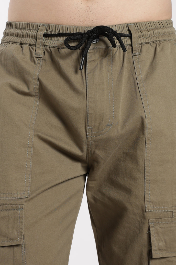 Men's Heritage Snap olive green baggy cargo