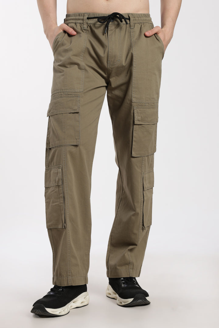 Men's Heritage Snap olive green baggy cargo