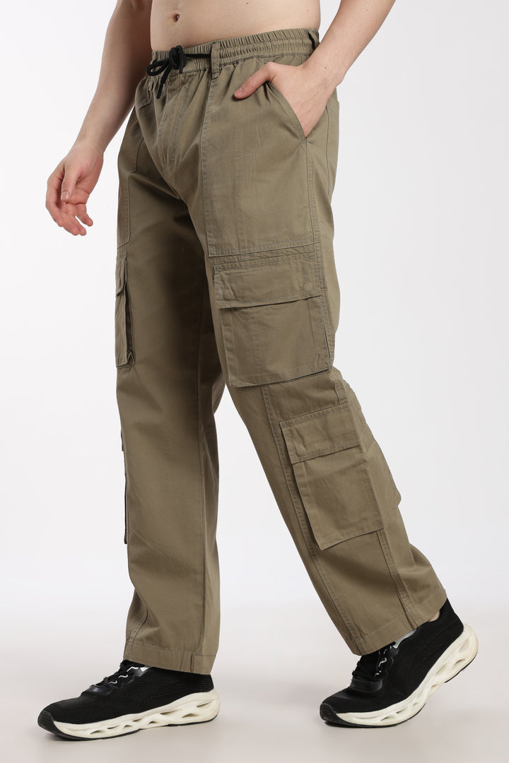 Men's Heritage Snap olive green baggy cargo