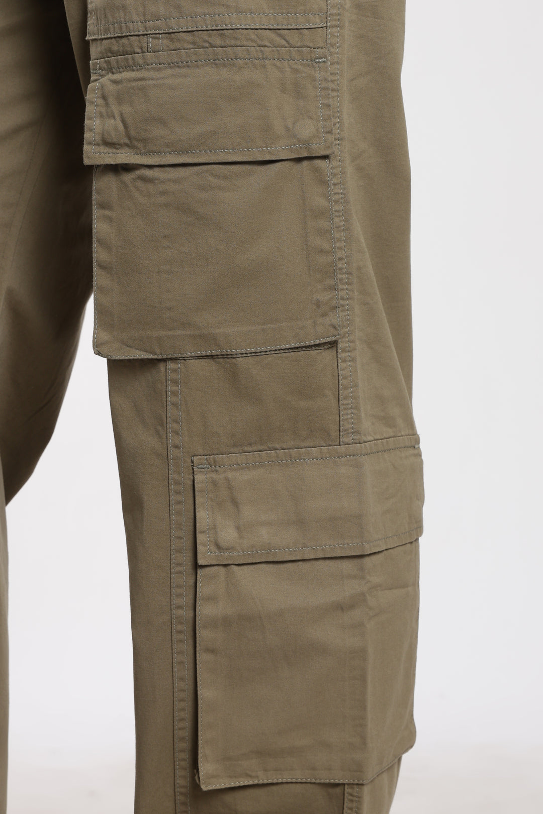 Men's Heritage Snap olive green baggy cargo
