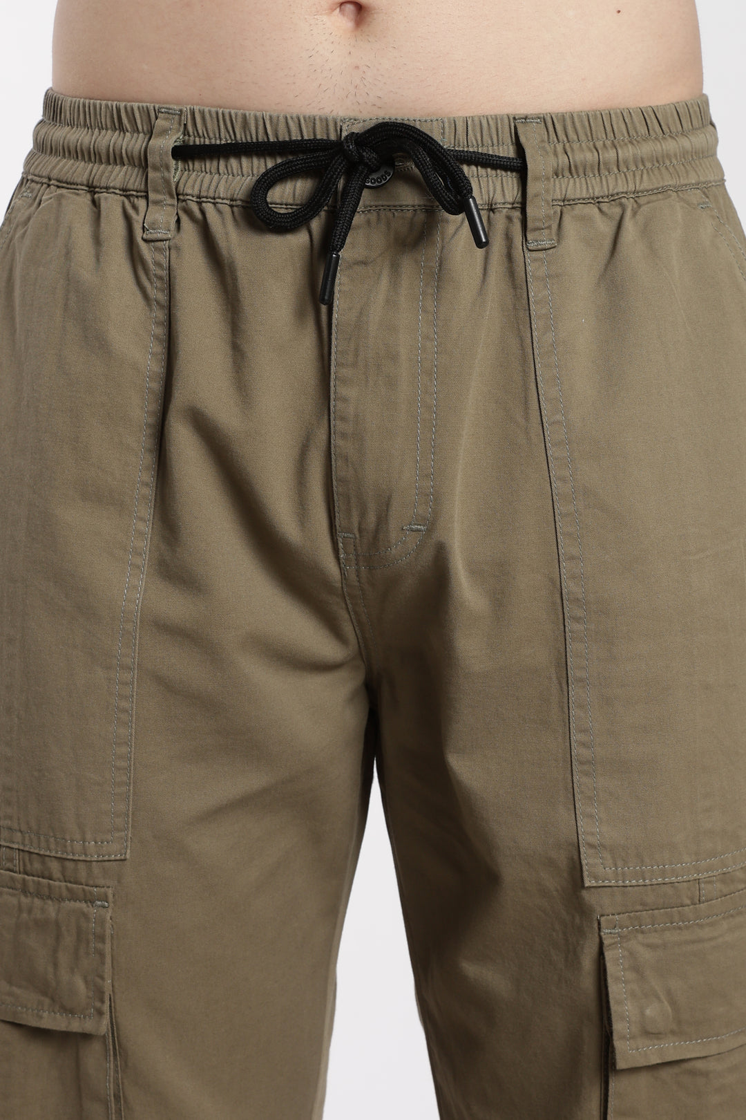 Men's Heritage Snap olive green baggy cargo