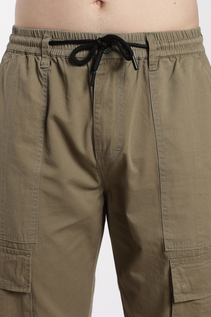 Men's Heritage Snap olive green baggy cargo