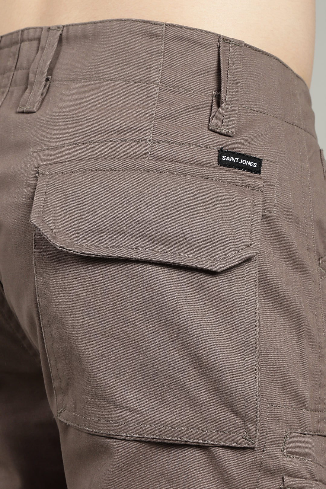 Men’s light brown Multi-Pocket Cargo Pant