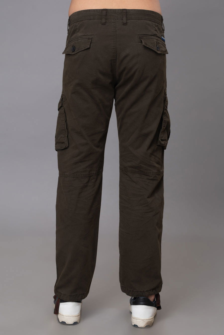 BROWN COTTON CARGO 6 POCKETS - St.Jones