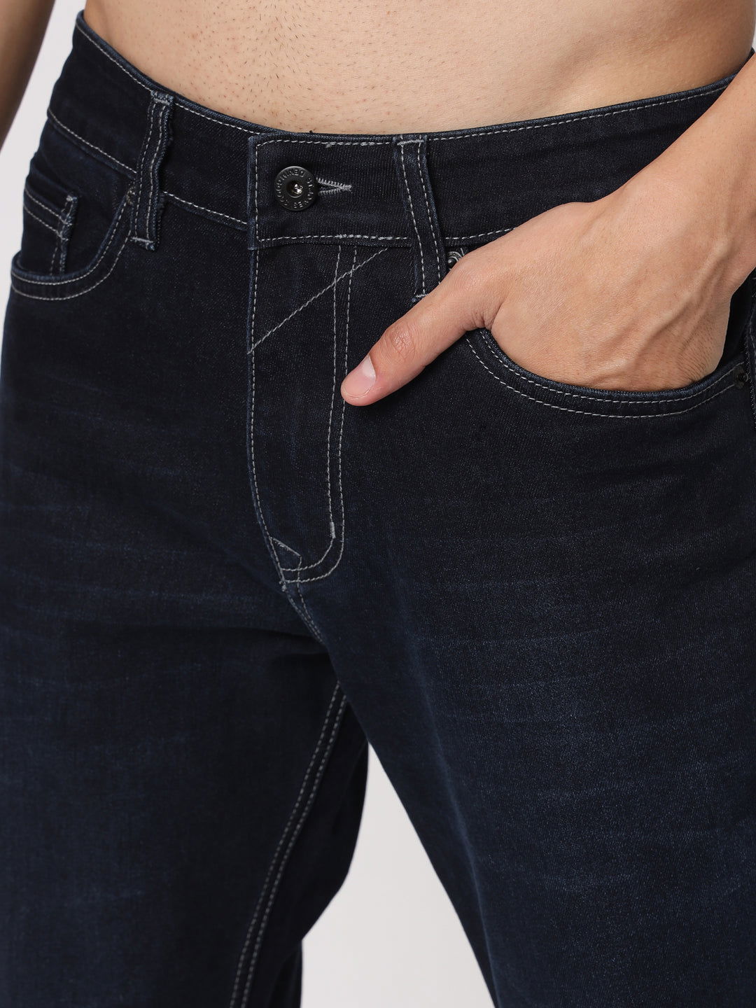 BUSTER DARK BLUE JEANS - St.Jones