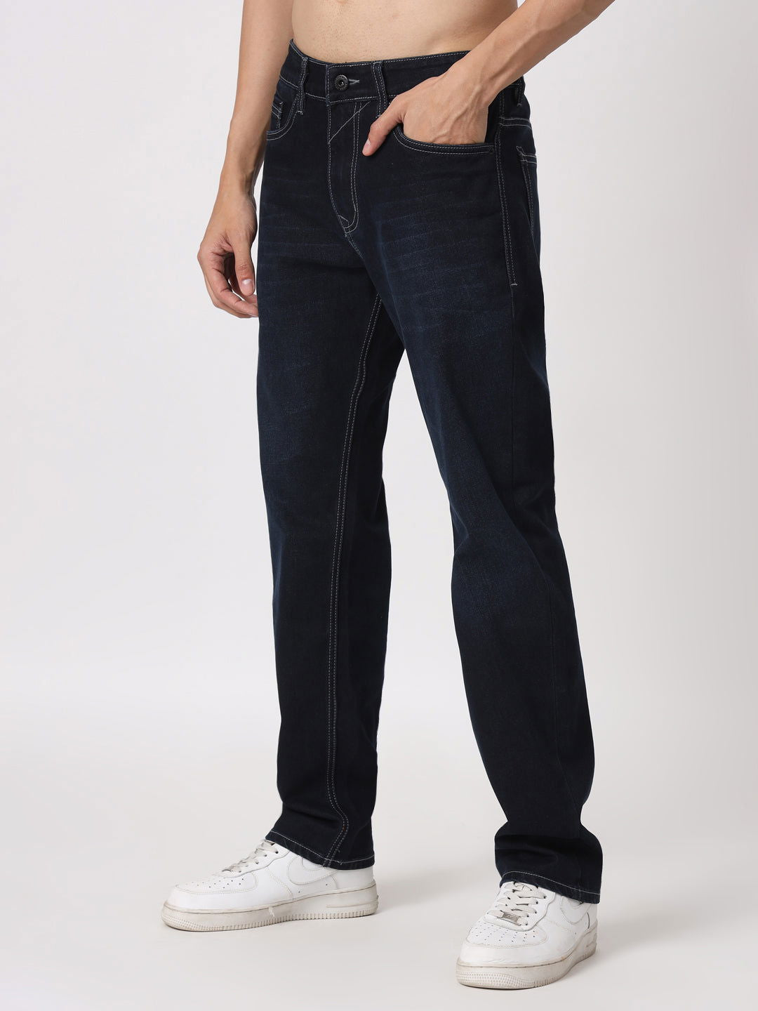 BUSTER DARK BLUE JEANS - St.Jones