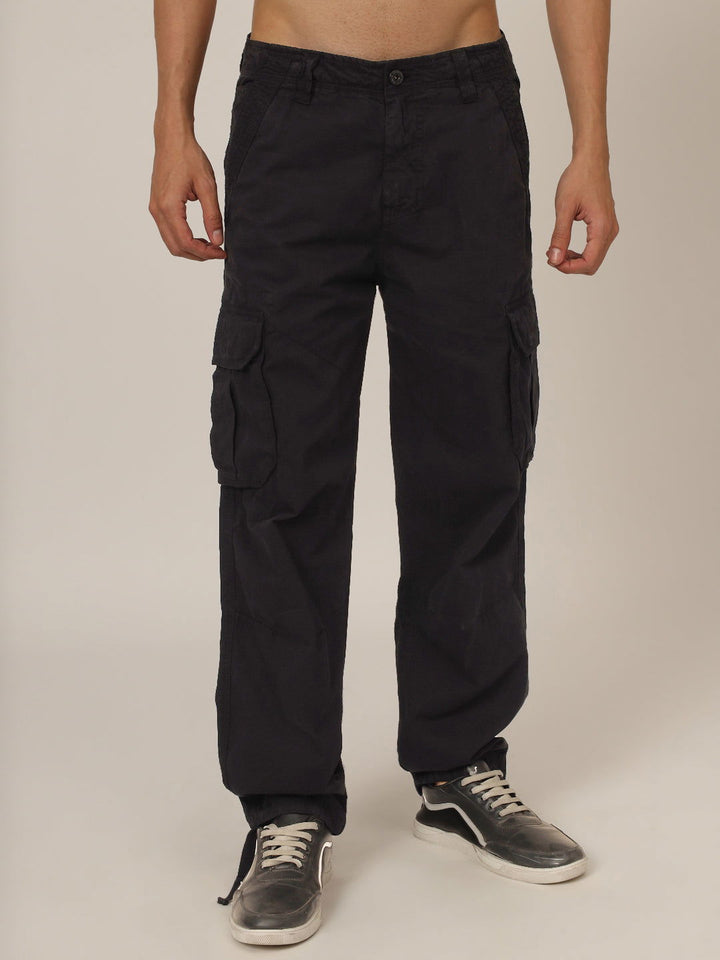 Black adjustable straight cargo - St.Jones