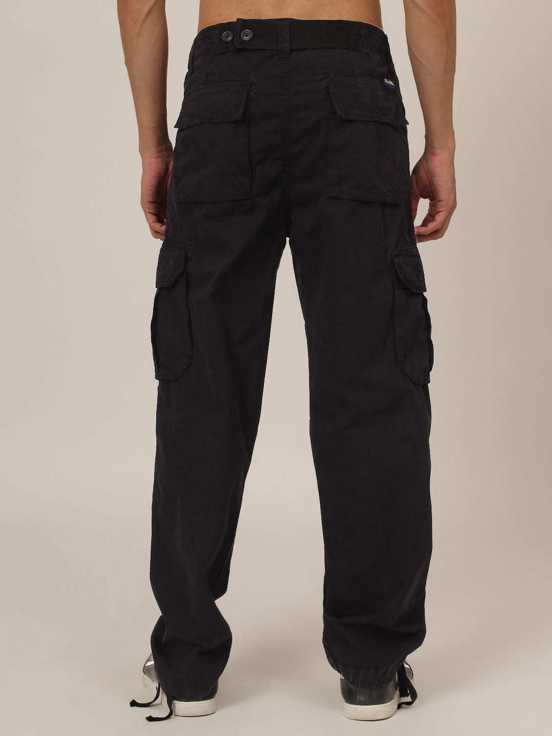 Black adjustable straight cargo - St.Jones