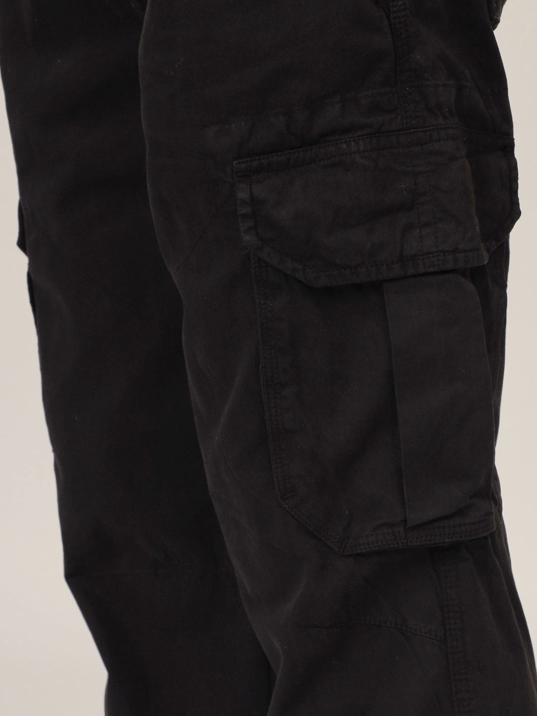 Black adjustable straight cargo - St.Jones