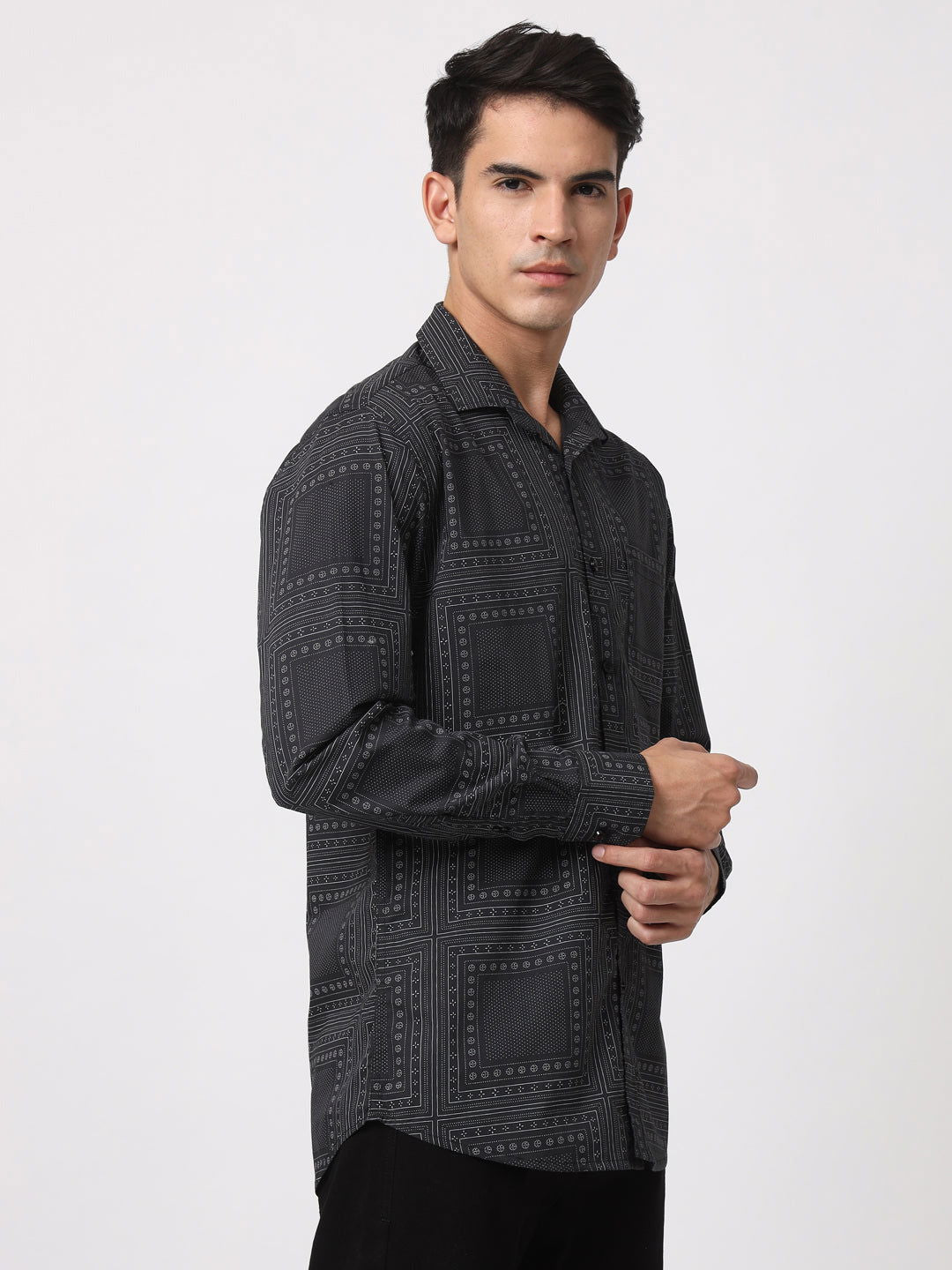 Black print shirt - St.Jones