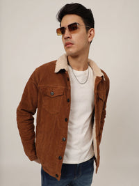 Brown corduroy jacket - St.Jones