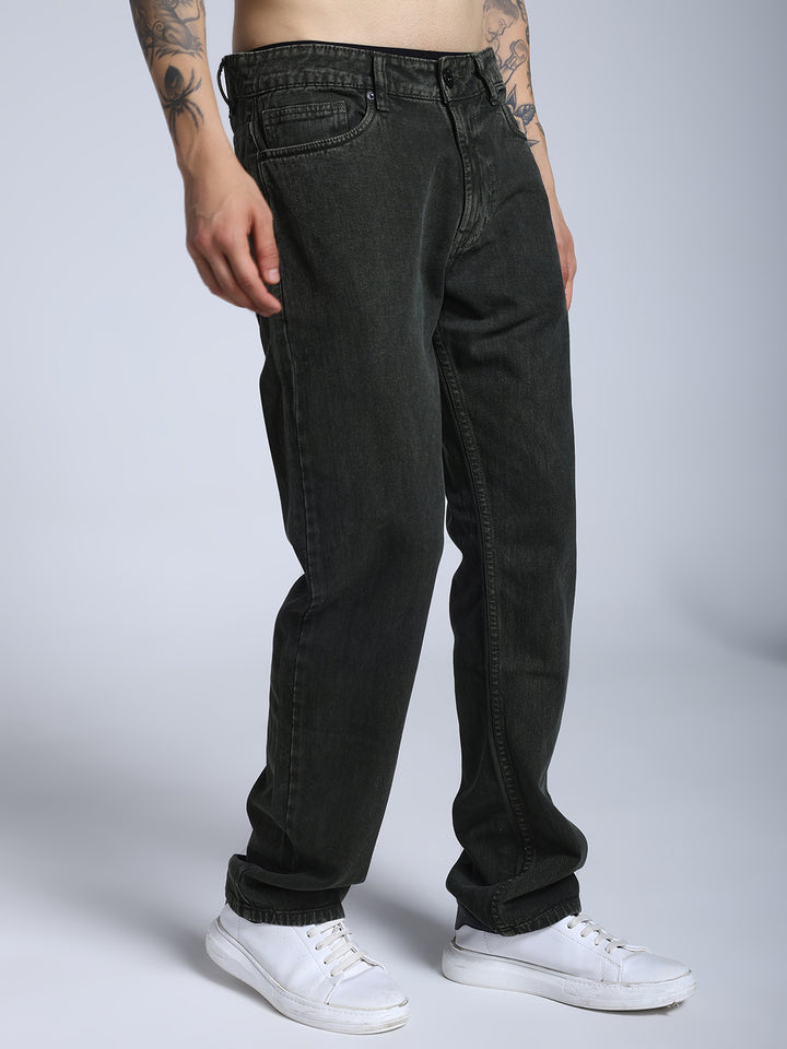 Acru green wash jeans