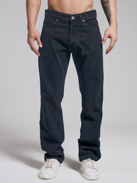 Men’s Casual Dark Wash Denim Jeans
