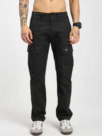 Men's New six pockets dobby cargo (Dark Olive)