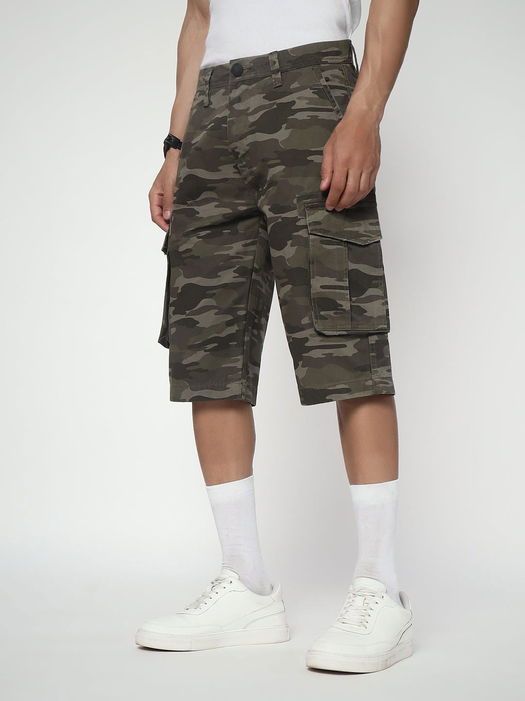 CAMOUFLAGE STREET WEAR SHORT PANTS - St.Jones