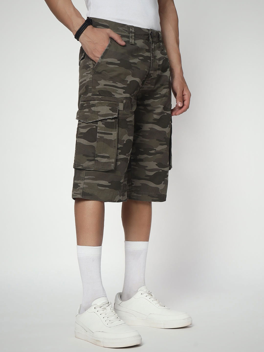 CAMOUFLAGE STREET WEAR SHORT PANTS - St.Jones