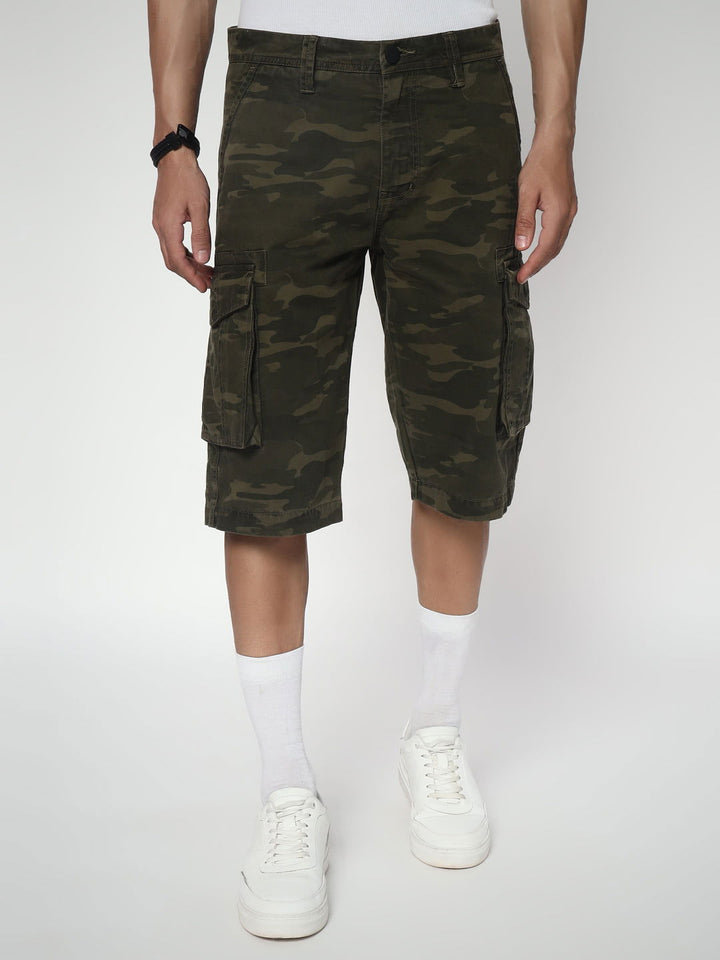 CAMOUFLAGE STREET WEAR SHORT PANTS - St.Jones