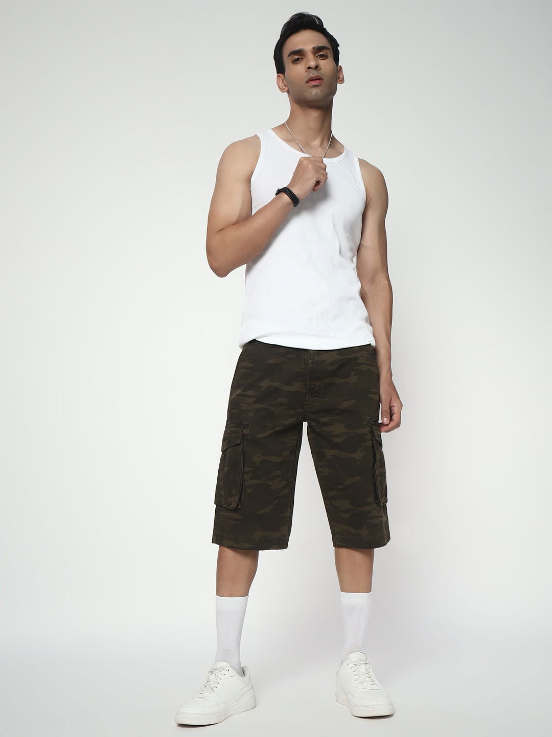 CAMOUFLAGE STREET WEAR SHORT PANTS - St.Jones