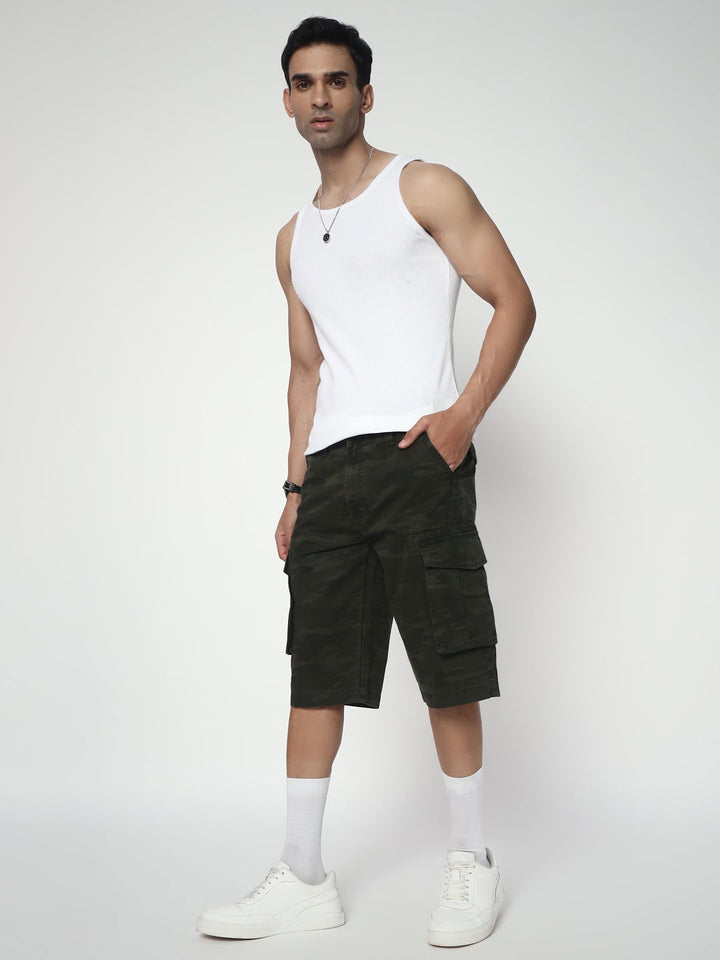 CAMOUFLAGE STREET WEAR SHORT PANTS - St.Jones