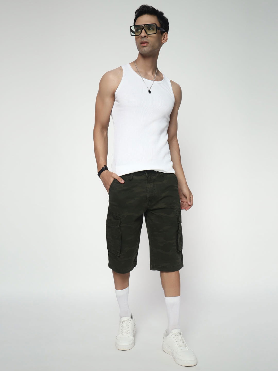 CAMOUFLAGE STREET WEAR SHORT PANTS - St.Jones