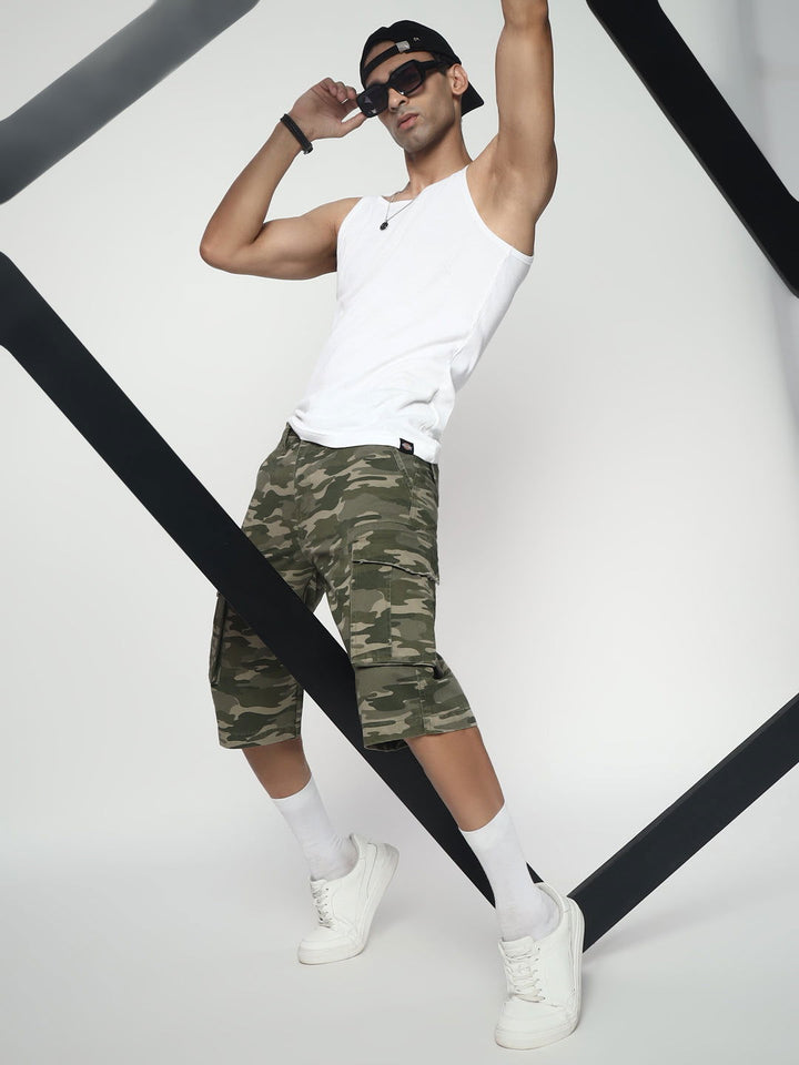 CAMOUFLAGE STREET WEAR SHORT PANTS - St.Jones