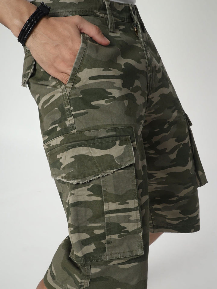 CAMOUFLAGE STREET WEAR SHORT PANTS - St.Jones