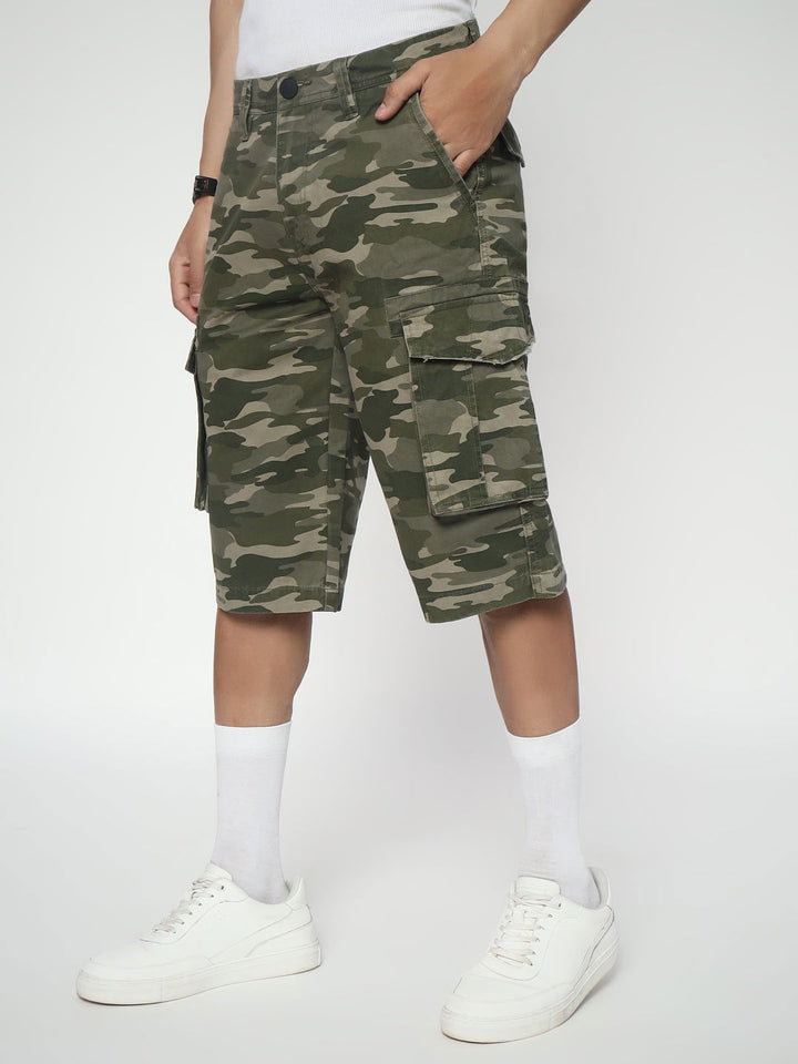 CAMOUFLAGE STREET WEAR SHORT PANTS - St.Jones