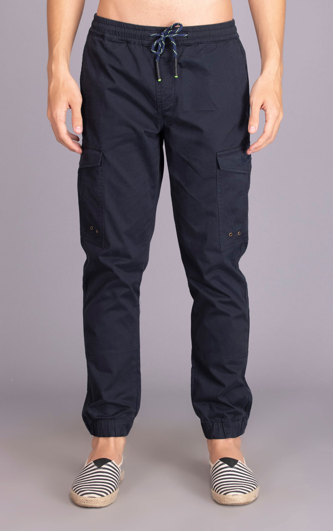 CARGO JOGGERS-DARK BLUE - St.Jones