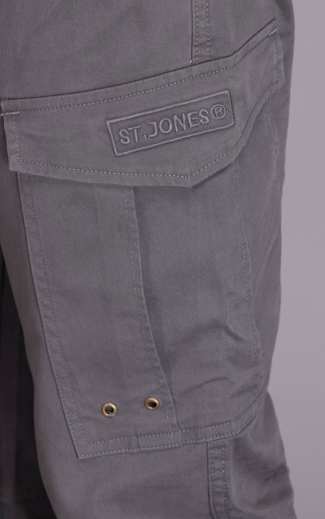 CARGO JOGGERS-DARK GREY - St.Jones