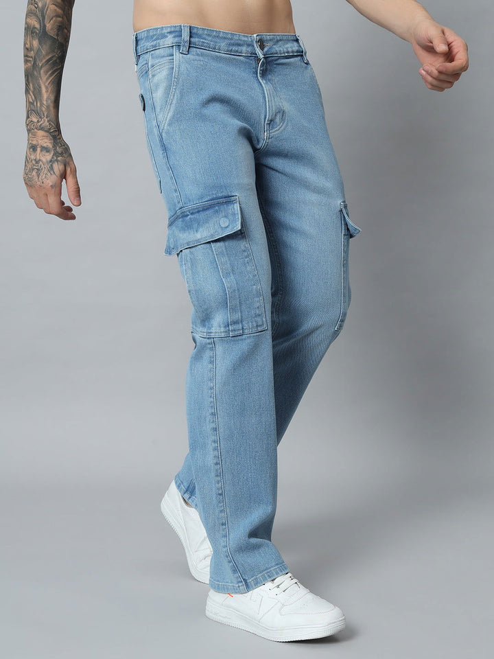 COOL BLUE BAGGY JEANS - St.Jones