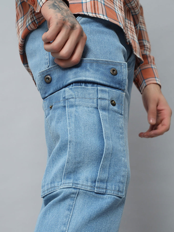 COOL BLUE BAGGY JEANS - St.Jones