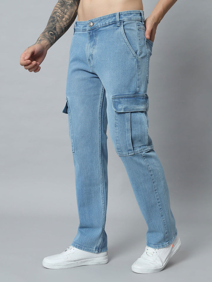 COOL BLUE BAGGY JEANS - St.Jones