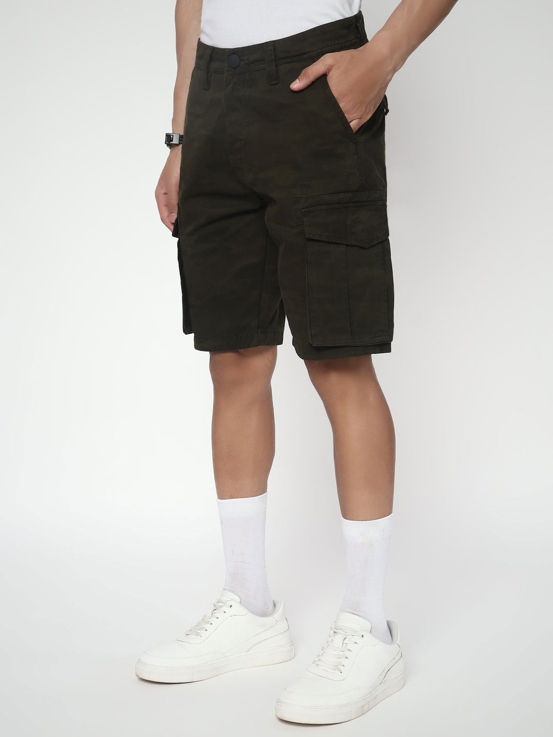 Camouflage shorts(Look one) - St.Jones