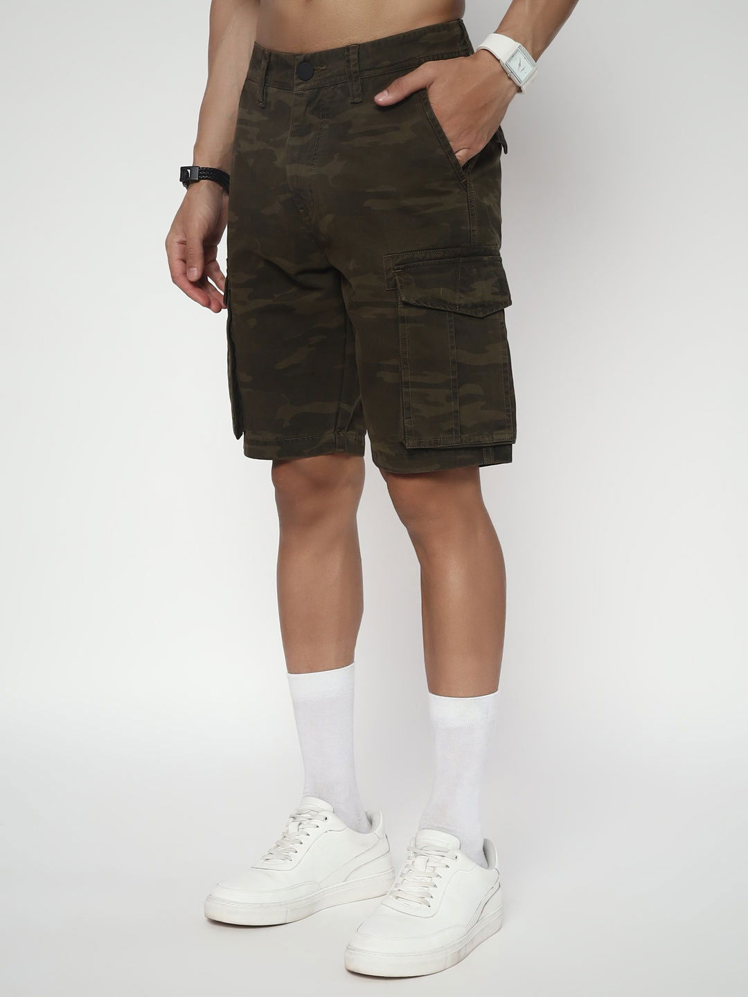 Camouflage shorts(Look two) - St.Jones