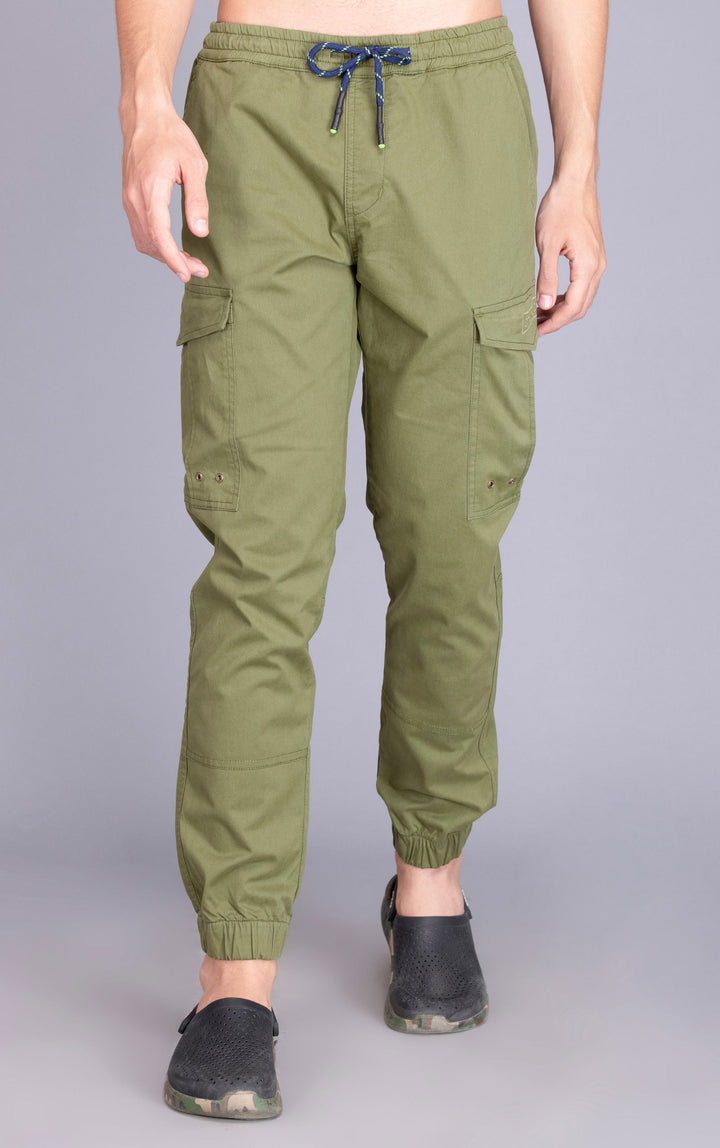 Cargo Joggers-Dark green - St.Jones