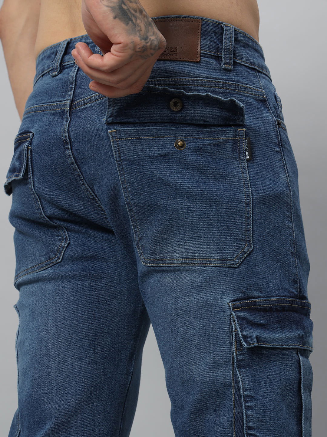 Classic blue utility jeans - St.Jones