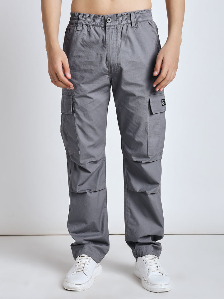 New edition straight fit Six pockets slate grey
