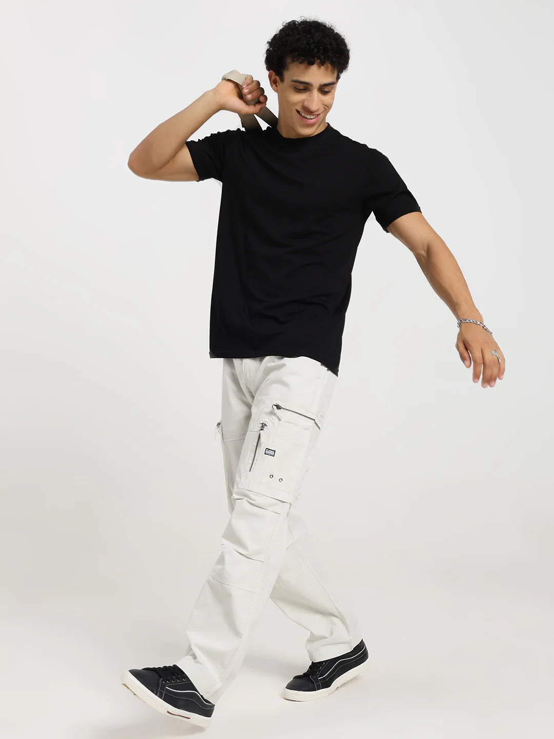 Men's next gen baggy cargo-Dark Grey