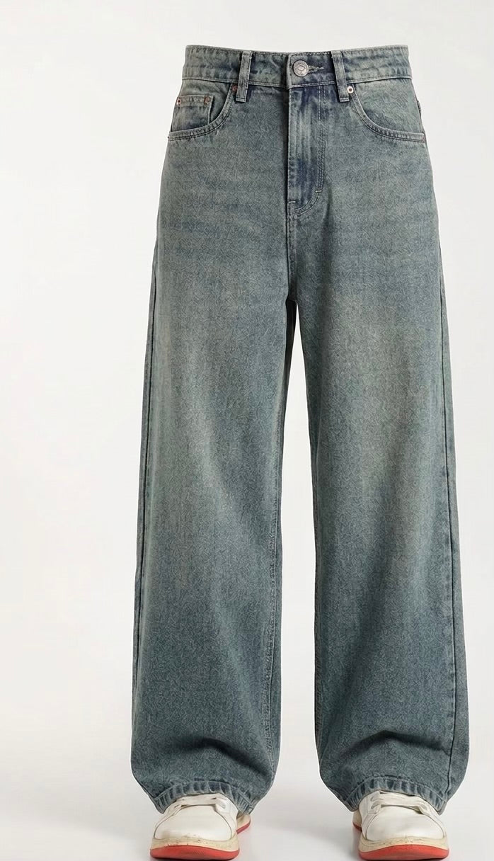 Saintjones Vintage Dusty Baggy Jeans