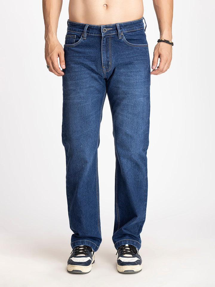 DARK BLUE COMFORT JEANS - St.Jones