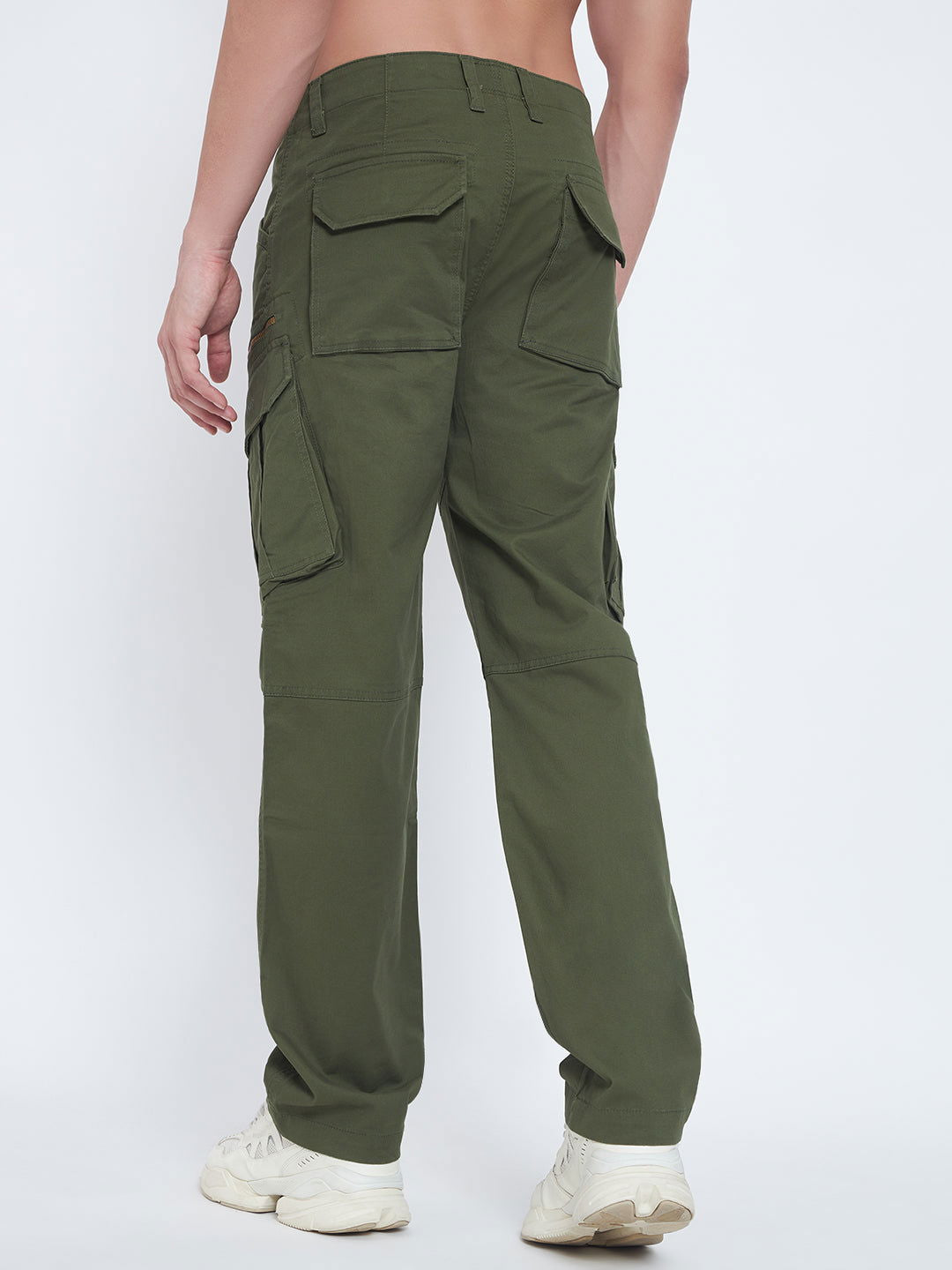 DARK GREEN COTTON CARGO 8-POCKETS - St.Jones