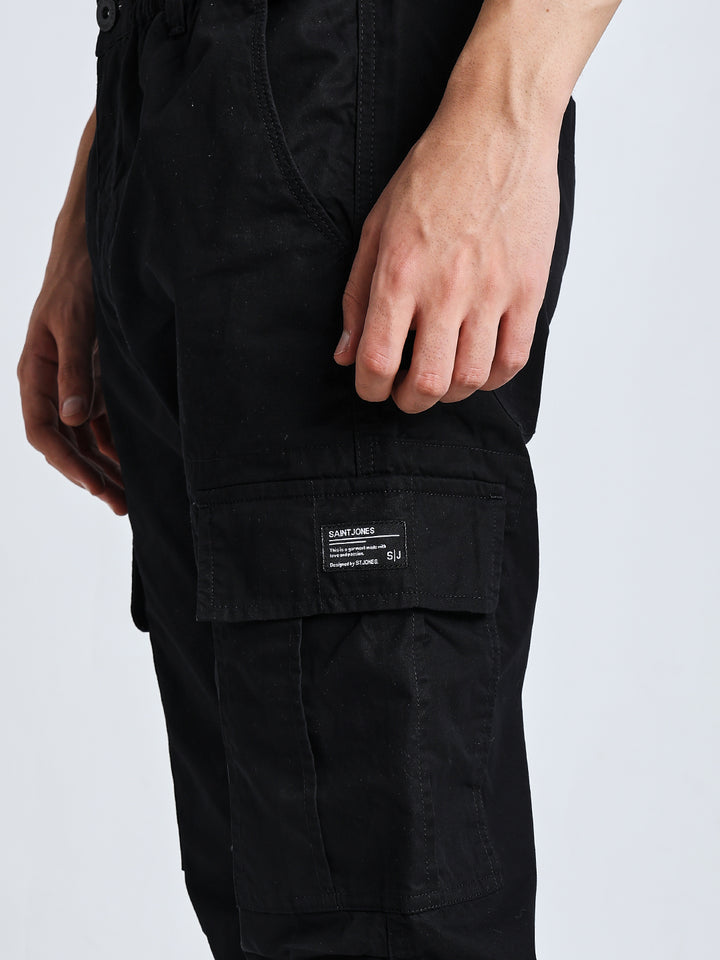 New edition Six pockets straight black