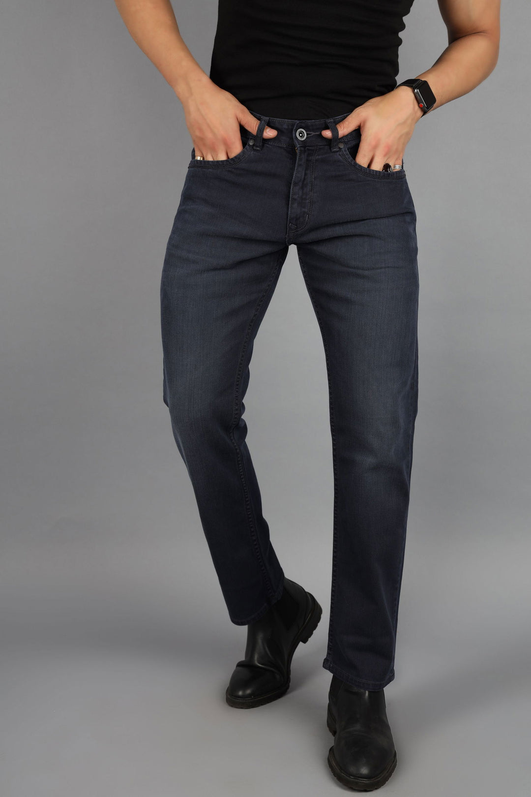 Dark Grey Jeans Slim Fit - St.Jones