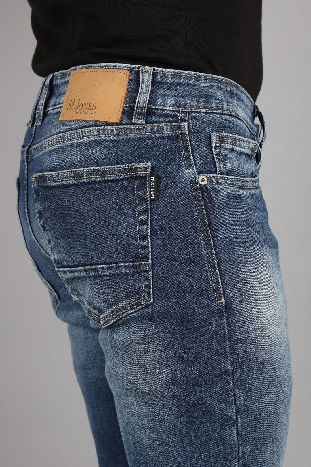 Dark blue denim Jeans Straightfit - St.Jones